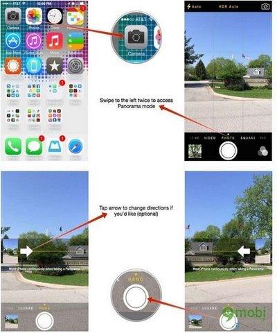 Hướng dẫn cách chụp ảnh Panorama trên iPhone