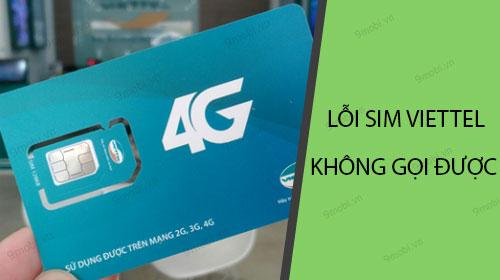 Khắc phục lỗi sim Viettel có tín hiệu nhưng không thể thực hiện cuộc gọi