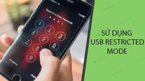 Bật chế độ USB Restricted Mode trên iPhone, iPad: Hướng dẫn chi tiết từ A-Z