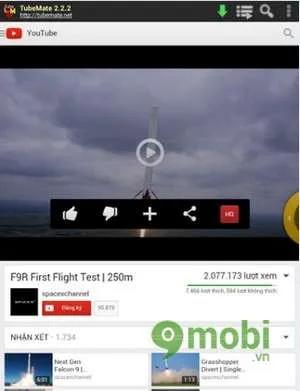 Tải video từ YouTube, Facebook trên Android thật đơn giản
