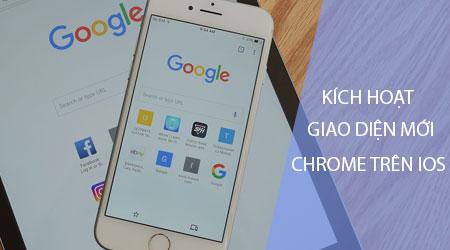 Khám phá cách kích hoạt giao diện mới của Chrome trên iPhone, mang lại trải nghiệm duyệt web hiện đại và đầy hứng khởi.