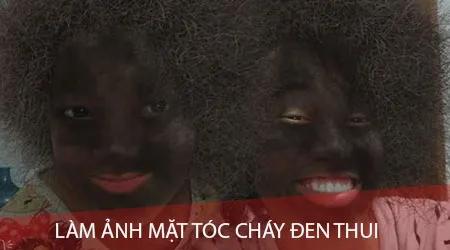 Hướng dẫn tạo hiệu ứng ảnh mặt tóc cháy đen cực chất với WutaCam