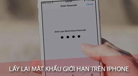 Bí quyết khôi phục mật khẩu giới hạn trên iPhone không cần Jailbreak