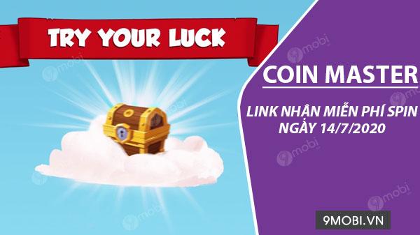 Cơ hội nhận ngay Spin miễn phí từ Coin Master - Ưu đãi đặc biệt ngày 14/7/2020
