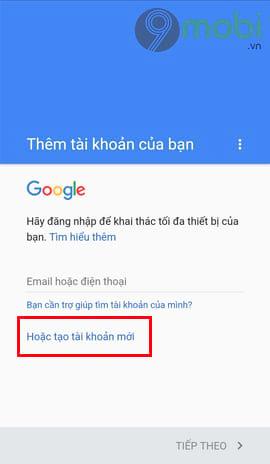 Hướng dẫn đăng ký tài khoản Google Play trên điện thoại Android.