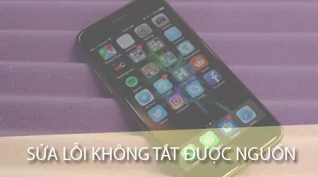 Khắc phục lỗi iPhone không thể tắt nguồn