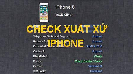 Top các trang web tra cứu nguồn gốc iPhone uy tín nhất