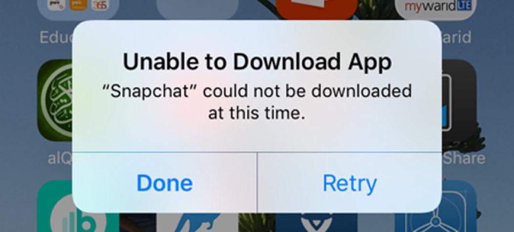 Cách sửa lỗi không thể cập nhật ứng dụng trên iPhone - 'Unable to Download App'