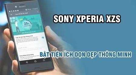 Hướng dẫn kích hoạt công cụ dọn dẹp thông minh trên Sony Xperia XZs