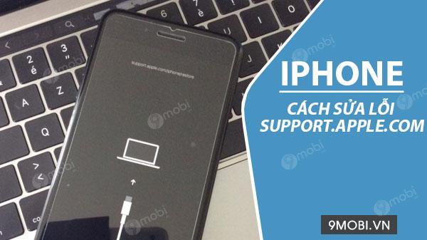 Khắc phục lỗi support.apple.com trên iPhone - Hướng dẫn chi tiết