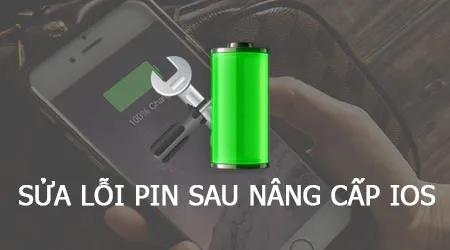 Khắc phục lỗi pin trên iPhone sau khi cập nhật iOS, xử lý tình trạng pin ảo và pin yếu.