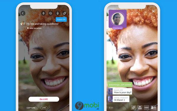 Twitter cho phép người dùng mời thêm khách tham gia video phát trực tiếp.