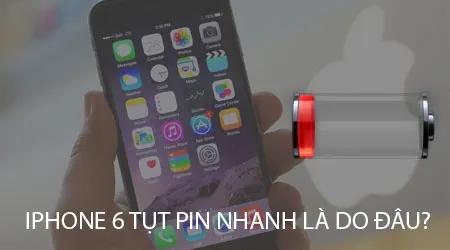 iPhone 6 hao pin bất thường: Nguyên nhân và giải pháp khắc phục tối ưu