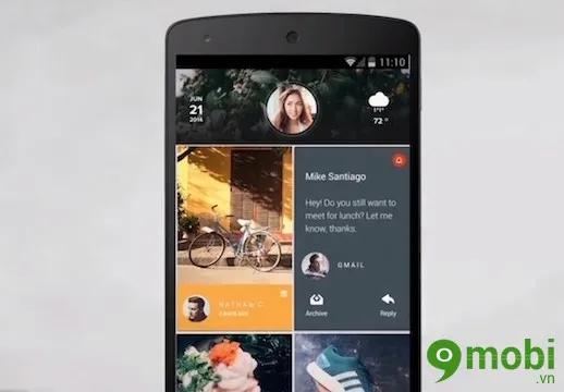 Flow Home - Tạo giao diện Android độc đáo theo phong cách mới lạ