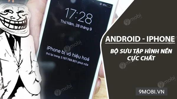 Bộ sưu tập hình nền và màn hình khóa độc đáo cho điện thoại