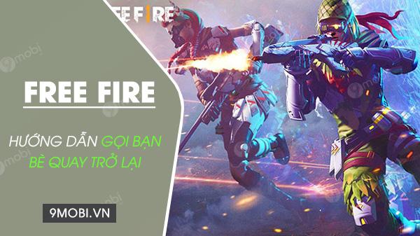 Bí kíp mời hội bạn thân quay lại Free Fire cực đơn giản