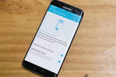 Kích hoạt tính năng thao tác một tay trên Galaxy S7 và S7 EDGE