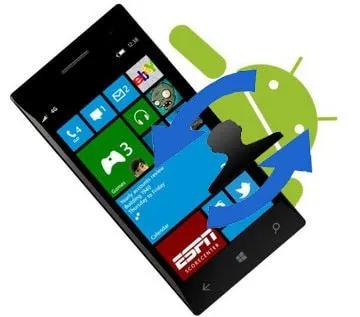 Cách chuyển đổi danh bạ giữa Android và Windows Phone.