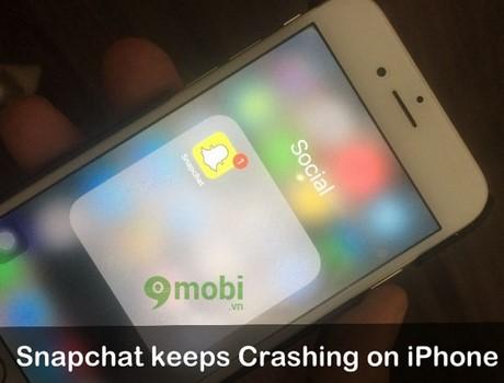 Cách khắc phục lỗi Snapchat bị văng hoặc treo trên iPhone, giúp ứng dụng hoạt động trở lại bình thường.