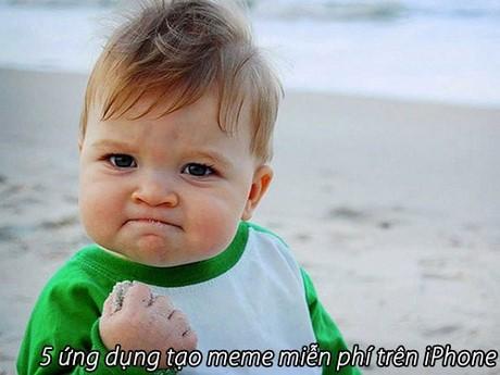 5 ứng dụng miễn phí giúp tạo meme thú vị trên iPhone