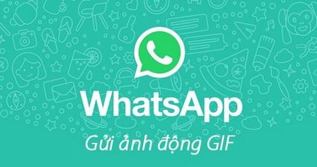 Hướng dẫn gửi ảnh GIF sinh động trên WhatsApp Messenger
