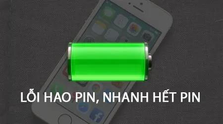 Mẹo khắc phục lỗi iPhone 5s tiêu hao pin quá nhanh