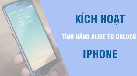 Khám phá cách bật tính năng 'Trượt để mở khóa' trên iOS 10 dành cho iPhone và iPad