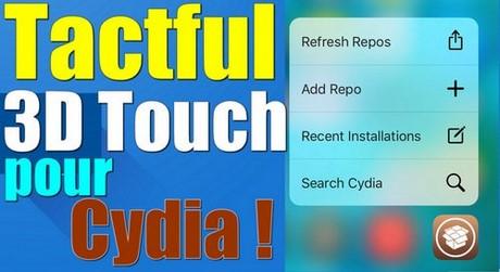 Cách tích hợp 3D Touch vào Cydia trên iOS 9