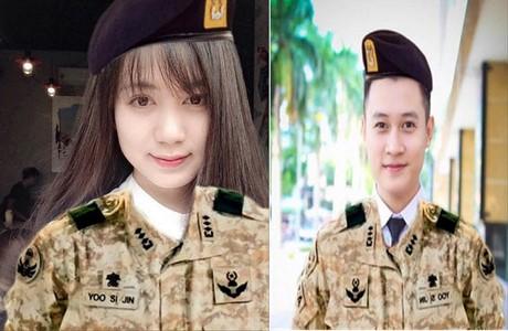 Hướng dẫn ghép ảnh bản thân thành đại úy Yoo Shi Jin trong bộ phim Hậu duệ mặt trời