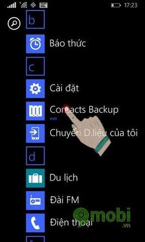 Hướng dẫn chuyển danh bạ từ Windows Phone sang iPhone 6
