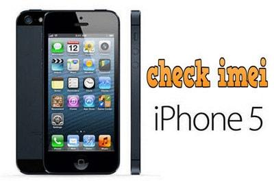 Hướng dẫn kiểm tra IMEI trên iPhone 5 và 5s.