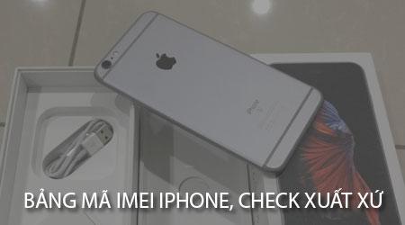 Bí mật bảng mã IMEI iPhone - Tra cứu nguồn gốc thiết bị chính xác trong nháy mắt