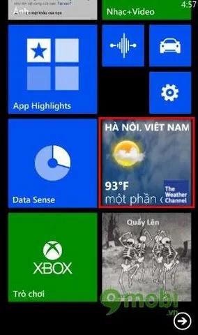 Cách chuyển đổi nhiệt độ từ Fahrenheit sang Celsius trên Windows Phone đơn giản