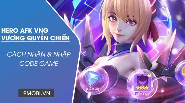 Mã code game Hero AFK Vương Quyền Chiến VNG mới nhất, mở ra cơ hội nhận những phần thưởng giá trị ngay trong tay bạn.