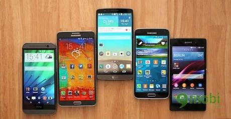 Top 10 điện thoại Android xuất sắc nhất năm 2014