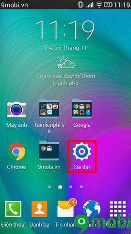 Hướng dẫn bật và tắt tính năng định vị trên Galaxy S6, S6 Edge và Note 5