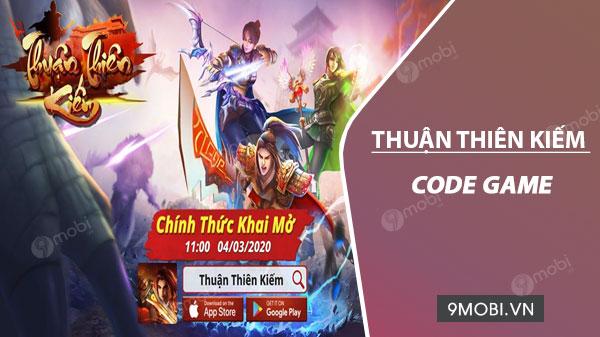 Khám phá bộ sưu tập GiftCode Thuận Thiên Kiếm Mobile đầy giá trị