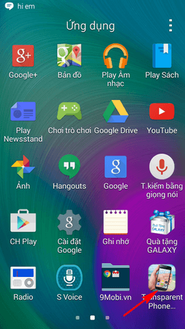 Biến hóa điện thoại Android thành phiên bản trong suốt đầy ấn tượng