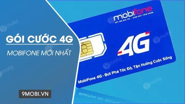 Khám phá các gói cước 4G Mobifone, kèm theo cú pháp và hướng dẫn đăng ký chi tiết.