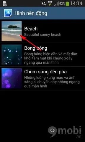Bí quyết thiết lập hình nền động bãi biển tuyệt đẹp trên Android