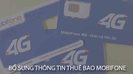Hướng dẫn chi tiết cách cập nhật thông tin thuê bao Mobifone ngay tại nhà