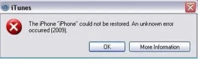 Lỗi 2009 khi restore iPhone - Bí kíp khắc phục nhanh gọn, hiệu quả