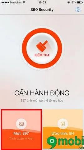 Hướng dẫn nén ảnh và giải phóng bộ nhớ hiệu quả trên thiết bị của bạn với 360 Security.