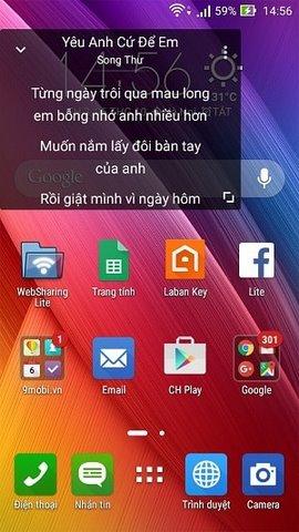 LyricsAnyWhere - Đột phá mới từ Zing mp3