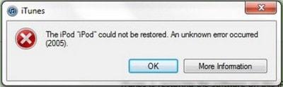 Cách khắc phục lỗi 2005 khi restore iPhone - Giải pháp tối ưu cho người dùng