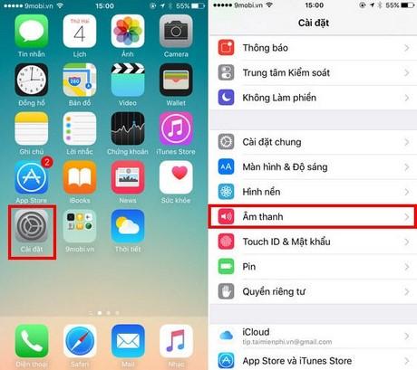 Cách thay đổi âm báo tin nhắn và thông báo SMS trên iPhone