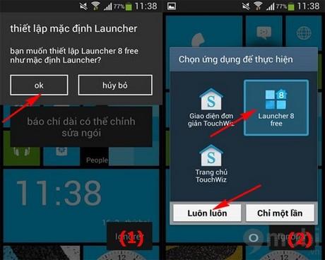 Hướng dẫn biến điện thoại Android thành Windows Phone 8.1 đơn giản