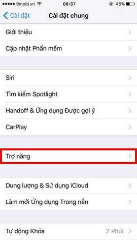 Cách sử dụng iPhone một tay và kích hoạt tính năng Reachability trên các dòng iPhone 6s, 6s Plus, 6, 5s
