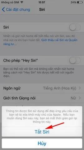 Cách khắc phục lỗi Siri không hoạt động trên iPhone 6 và 6 Plus