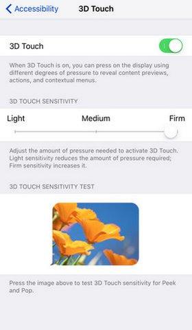 Tinh chỉnh tốc độ phản hồi 3D Touch trên iPhone 6s và iPhone 6s Plus